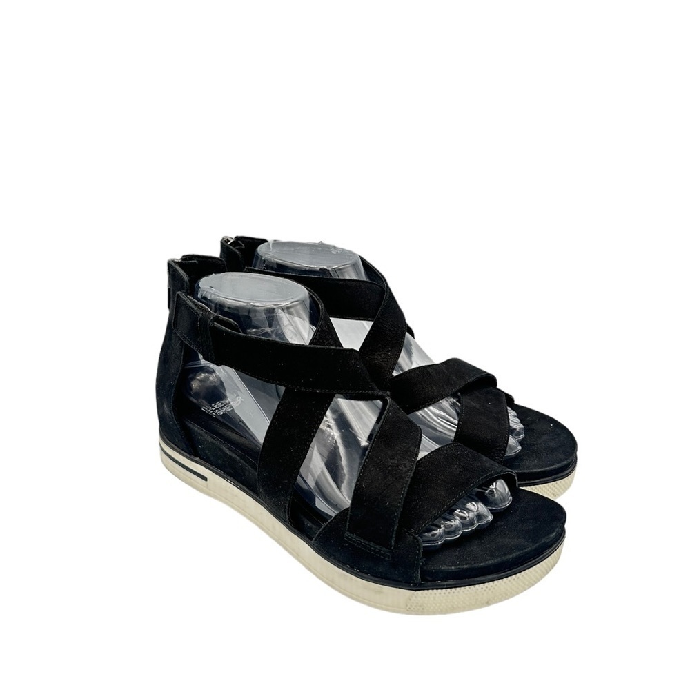 Eileen Fisher Boost Wedge Sandals 9.5